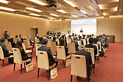 授賞式会場
