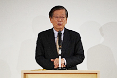 来賓祝辞 学校法人昭和大学　小口 勝司 理事長
